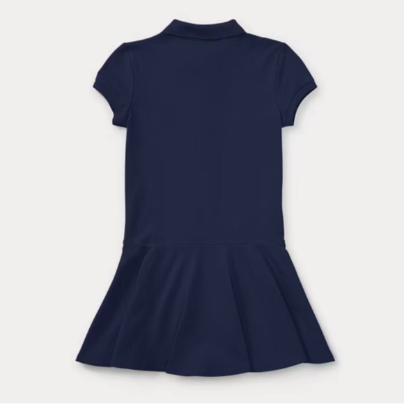 Polo Ralph Lauren Short Sleeve Dress In Navy Sz Large NWT - Picture 3 of 4